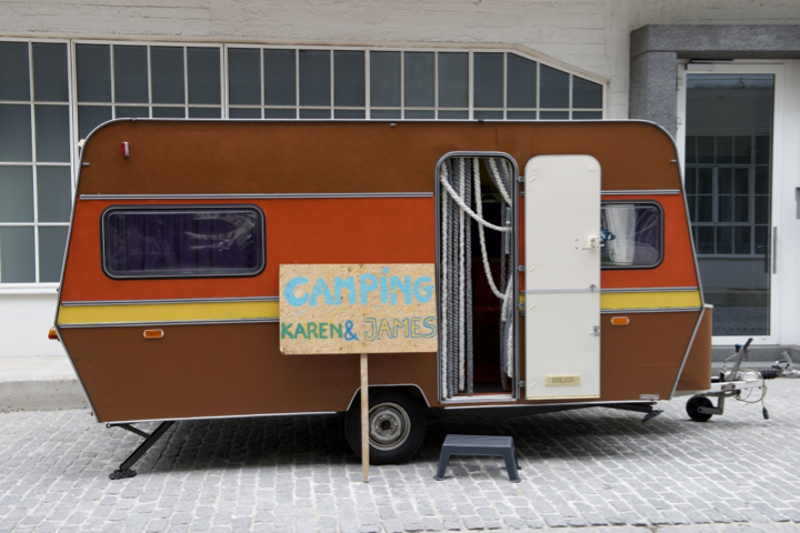 'Camping Karen & James' @ Vilvoorde, picture 1, photographed by Bart Baevegems - FrontView Magazine