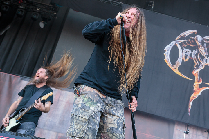 Obituary @ Summer Breeze 2017, picture 11, photographed by Dorien Goetschalckx - FrontView Magazine