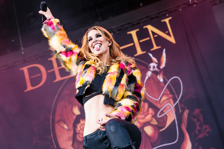 Delain @ Summer Breeze 2017, picture 1, photographed by Dorien Goetschalckx - FrontView Magazine