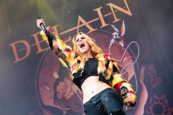 Delain @ Summer Breeze 2017, picture 4, photographed by Dorien Goetschalckx - FrontView Magazine