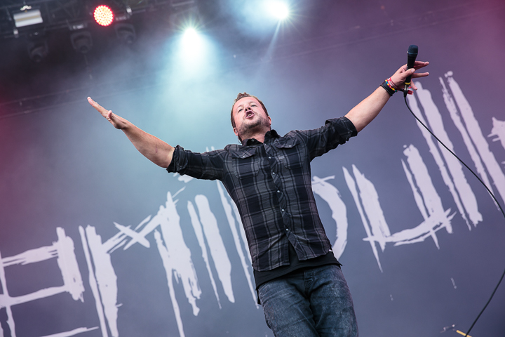 Emil Bulls @ Summer Breeze 2017, picture 7, photographed by Dorien Goetschalckx - FrontView Magazine