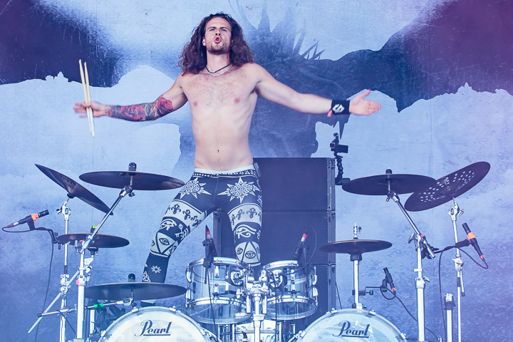 Battle Beast @ Summer Breeze 2017, picture 8, photographed by Dorien Goetschalckx - FrontView Magazine