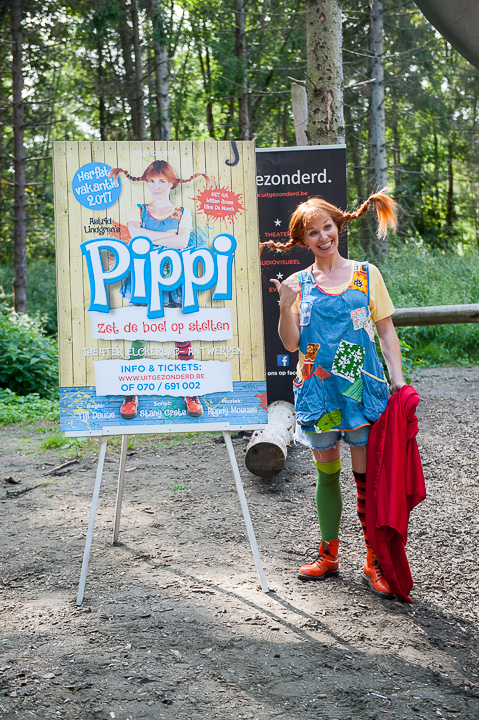 Castvoorstelling Pippi Langkous @ Speelbos Park Groot Schijn, picture 33, photographed by Goele Bormans - FrontView Magazine