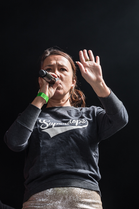 Slongs Dievanongs @ Boterhammen in het Park (dag 1), foto 3, foto's door Patric Wijns - FrontView Magazine