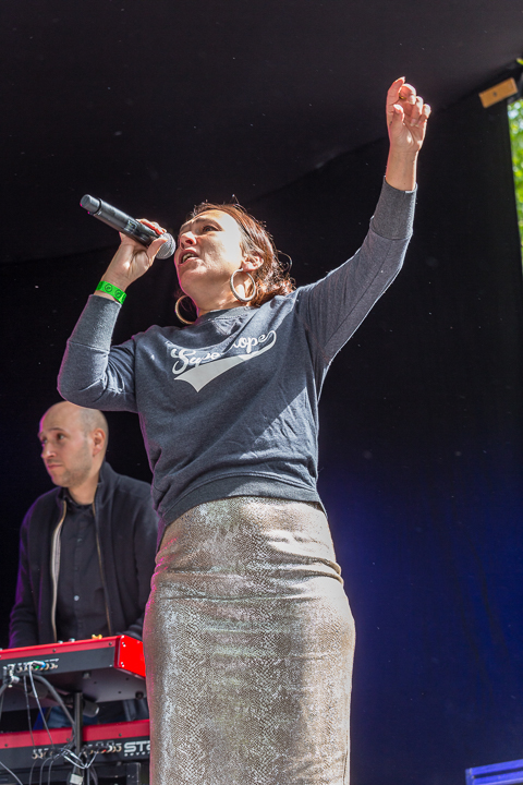Slongs Dievanongs @ Boterhammen in het Park (dag 1), foto 7, foto's door Patric Wijns - FrontView Magazine