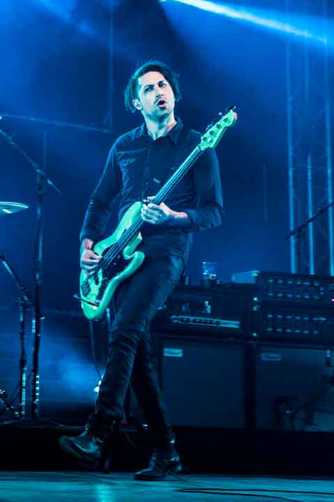 Queens of The Stone Age @ showcase Stubru, picture 1, photographed by Gert Daemen - FrontView Magazine