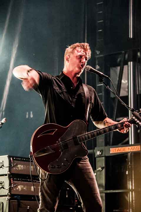 Queens of The Stone Age @ showcase Stubru, picture 10, photographed by Gert Daemen - FrontView Magazine