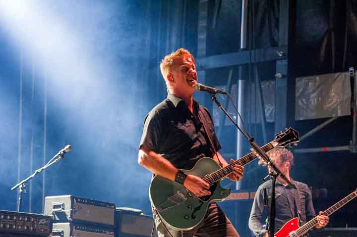 Queens of The Stone Age @ showcase Stubru, picture 15, photographed by Gert Daemen - FrontView Magazine