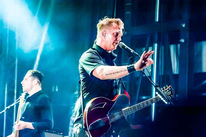 Queens of The Stone Age @ showcase Stubru, picture 20, photographed by Gert Daemen - FrontView Magazine