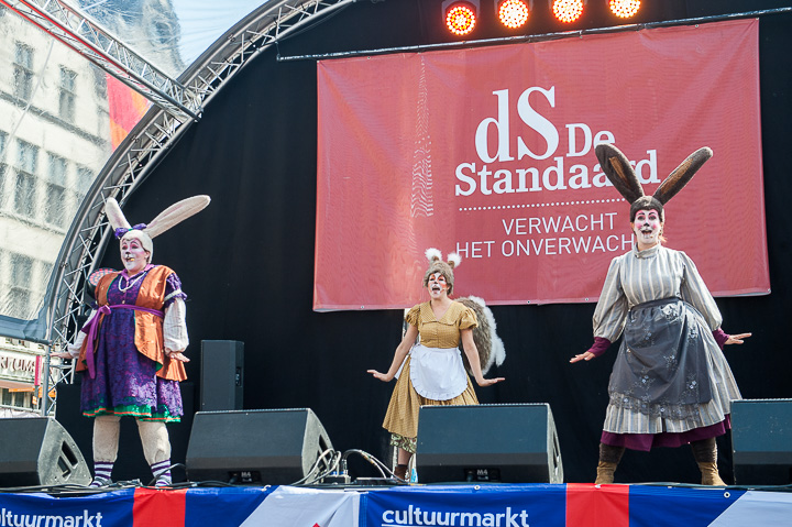 Music Hall presents: Roodkapje en Mozart @ Cultuurmarkt Antwerpen 2017, foto 18, foto's door Goele Bormans - FrontView Magazine