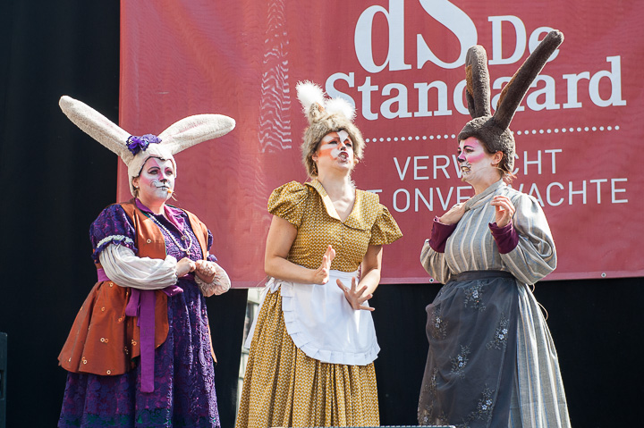 Music Hall presents: Roodkapje en Mozart @ Cultuurmarkt Antwerpen 2017, foto 19, foto's door Goele Bormans - FrontView Magazine