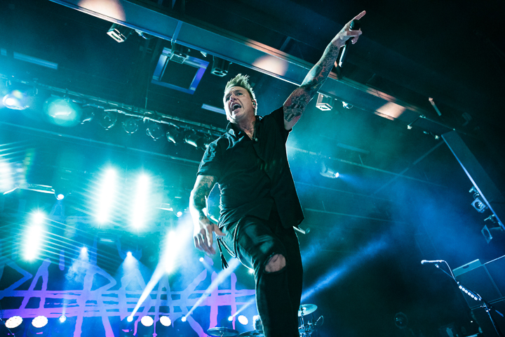 Papa Roach @ Trix, foto 13, foto's door Dorien Goetschalckx - FrontView Magazine