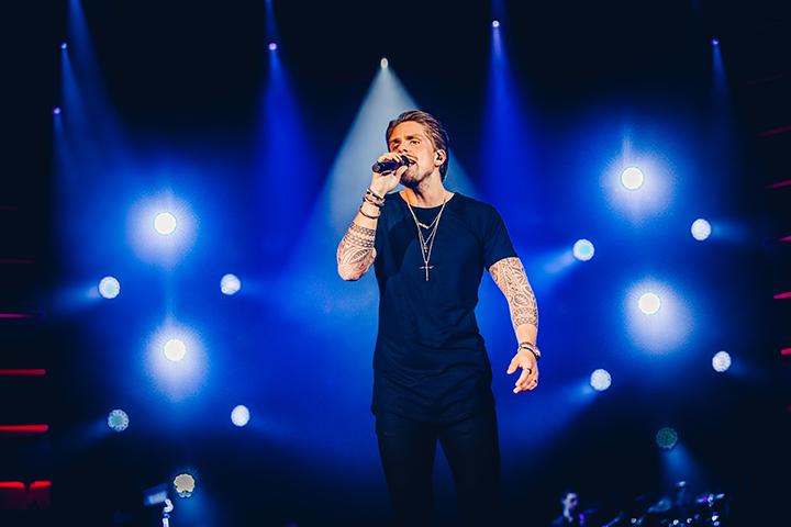André Hazes @ Ahoy Rotterdam, foto 21, foto's door Elke Briers - FrontView Magazine