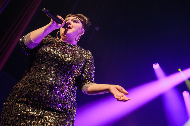 Beth Ditto @ AB, foto 4, foto's door Dorien Goetschalckx - FrontView Magazine