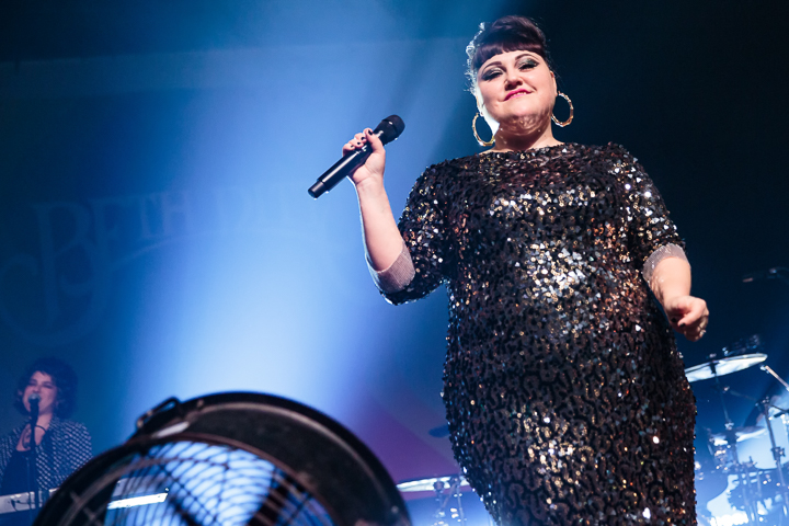 Beth Ditto @ AB, foto 5, foto's door Dorien Goetschalckx - FrontView Magazine