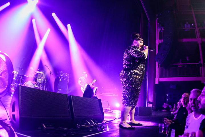 Beth Ditto @ AB, foto 6, foto's door Dorien Goetschalckx - FrontView Magazine