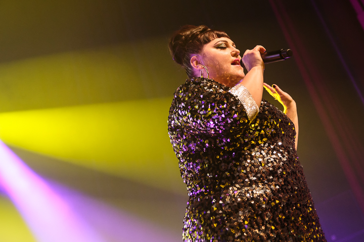 Beth Ditto @ AB, foto 7, foto's door Dorien Goetschalckx - FrontView Magazine