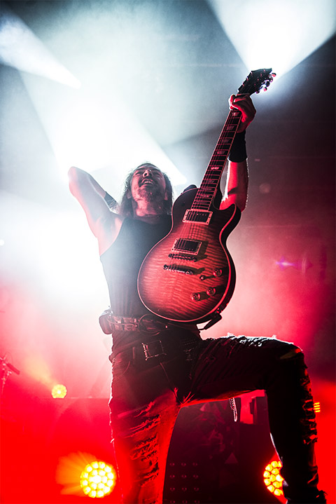 Epica @ Trix, foto 2, foto's door Jef Peeters - FrontView Magazine