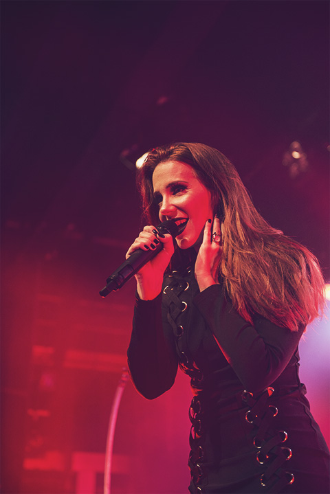 Epica @ Trix, foto 4, foto's door Jef Peeters - FrontView Magazine