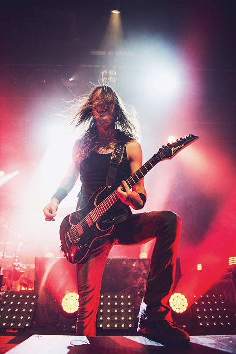Epica @ Trix, foto 6, foto's door Jef Peeters - FrontView Magazine