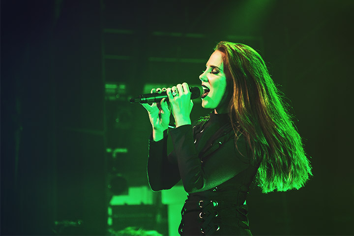 Epica @ Trix, foto 12, foto's door Jef Peeters - FrontView Magazine