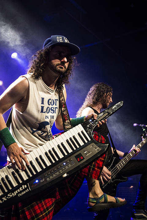 Alestorm @ Trix, foto 7, foto's door Jef Peeters - FrontView Magazine