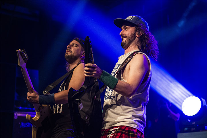 Alestorm @ Trix, foto 14, foto's door Jef Peeters - FrontView Magazine