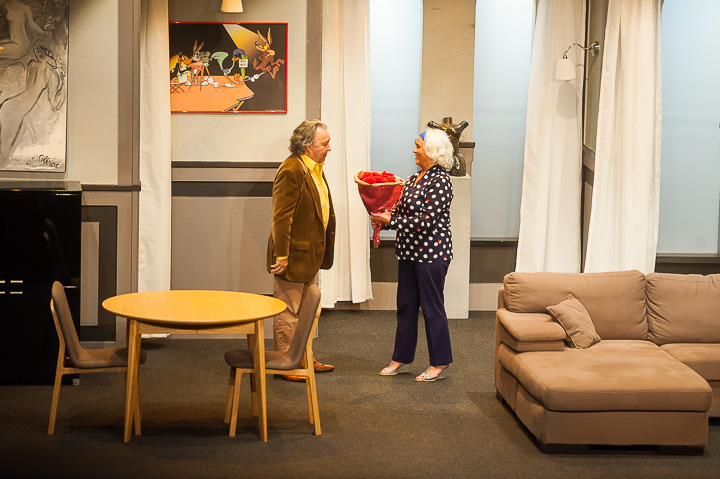 Zij heeft een kat en ik nen hond @ echt Antwaarps teater, foto 1, foto's door Goele Bormans - FrontView Magazine