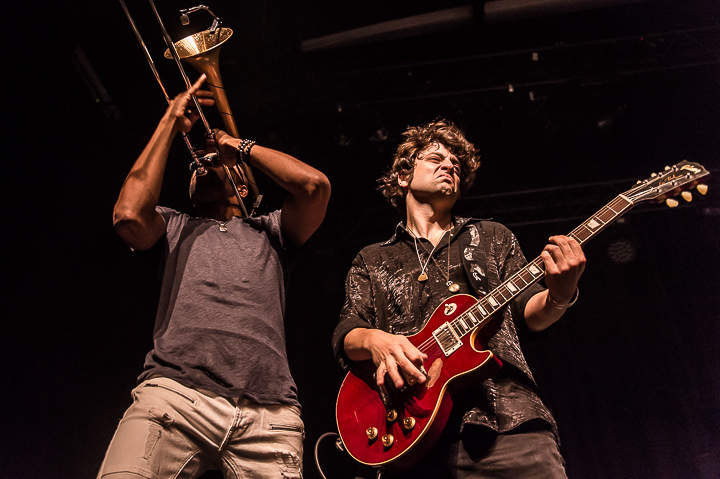 Trombone Shorty @ Het Depot, picture 2, photographed by Jan van Hecke - FrontView Magazine