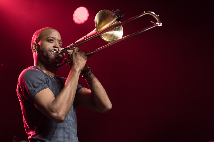 Trombone Shorty @ Het Depot, picture 9, photographed by Jan van Hecke - FrontView Magazine