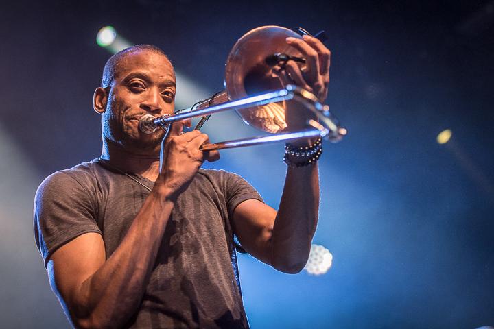 Trombone Shorty @ Het Depot, picture 16, photographed by Jan van Hecke - FrontView Magazine