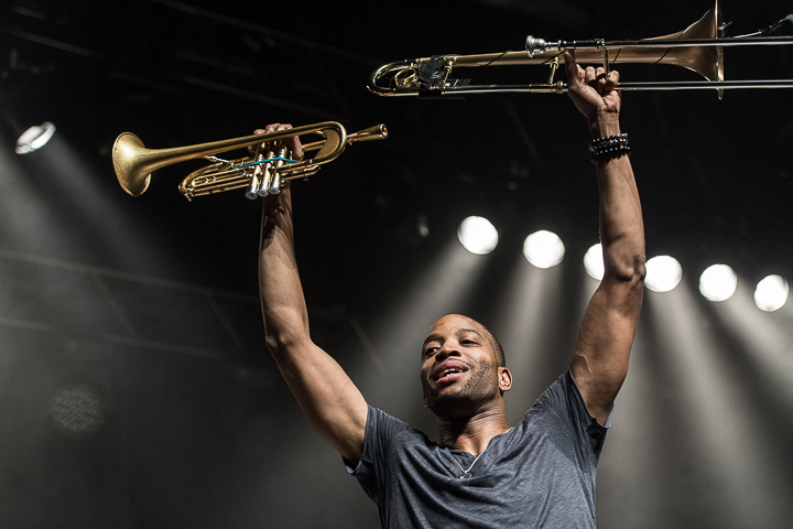 Trombone Shorty @ Het Depot, picture 19, photographed by Jan van Hecke - FrontView Magazine