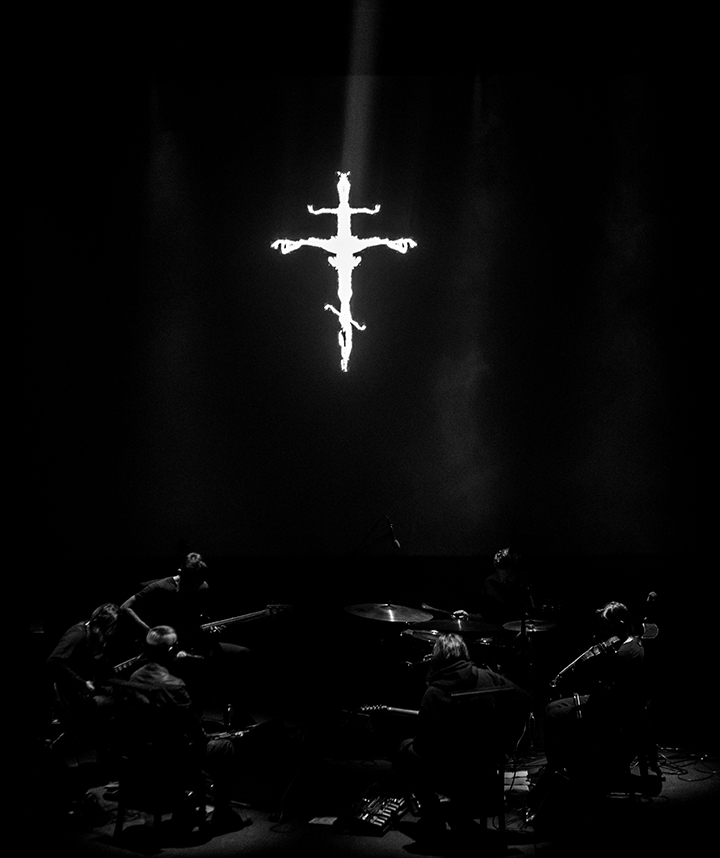 Amenra Acoustic @ CC Strombeek, picture 3, photographed by Zourab Moussaev - FrontView Magazine