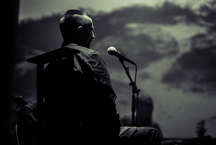 Amenra Acoustic @ CC Strombeek, picture 6, photographed by Zourab Moussaev - FrontView Magazine
