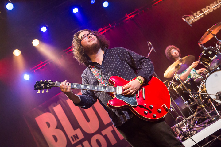 GILES ROBSON BAND (UK) @ Blues in Schoten, picture 6, photographed by Marc Verdonck - FrontView Magazine