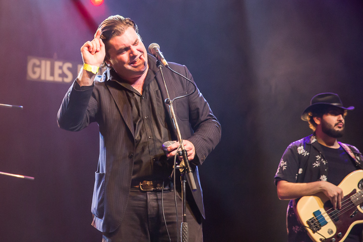 GILES ROBSON BAND (UK) @ Blues in Schoten, picture 17, photographed by Marc Verdonck - FrontView Magazine