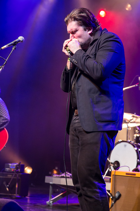 GILES ROBSON BAND (UK) @ Blues in Schoten, picture 18, photographed by Marc Verdonck - FrontView Magazine