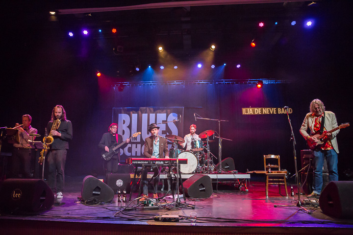 ILJA DE NEVE BAND (B-UK) @ Blues in Schoten, picture 3, photographed by Marc Verdonck - FrontView Magazine