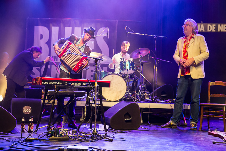 ILJA DE NEVE BAND (B-UK) @ Blues in Schoten, picture 13, photographed by Marc Verdonck - FrontView Magazine