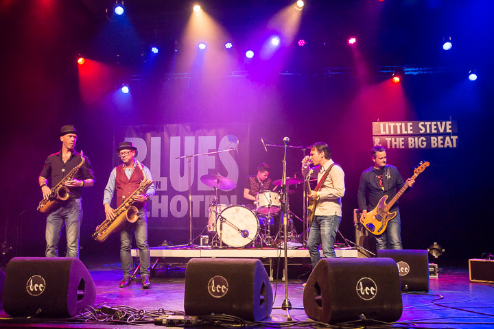 LITTLE STEVE & THE BIG BEAT (NL) @ Blues in Schoten, picture 14, photographed by Marc Verdonck - FrontView Magazine