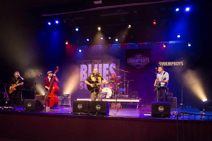 THE SWAMPBOYS (B) @ Blues in Schoten, picture 1, photographed by Marc Verdonck - FrontView Magazine