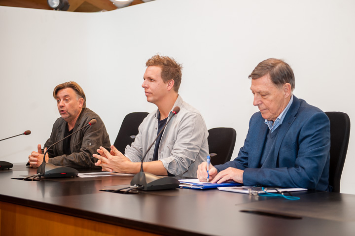 Persvoorstelling theaterstuk "Assisen" @ Justitiepaleis Antwerpen, picture 1, photographed by Dimitri Vanlommel - FrontView Magazine