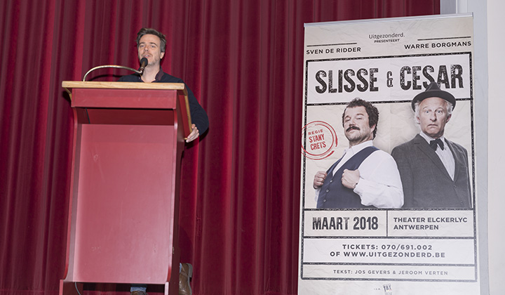 castvoorstelling Slisse en Cesar @ de Roma, picture 1, photographed by dirk janssens - FrontView Magazine