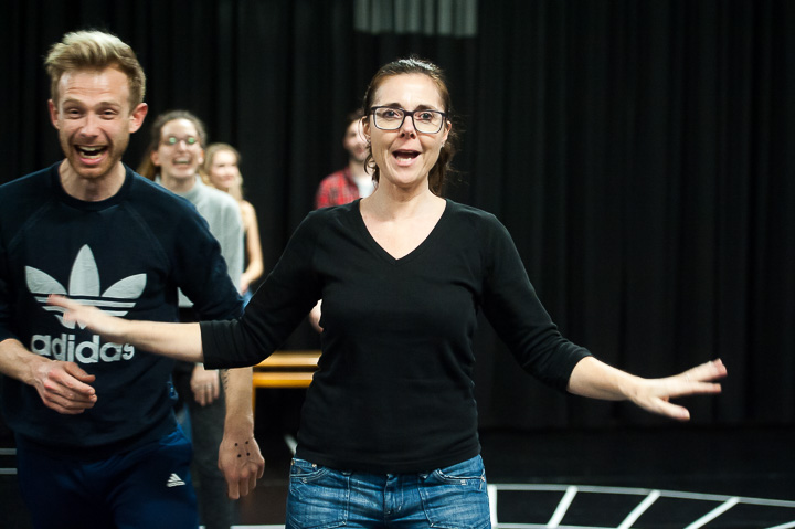 Repetitie Doornroosje @ Deep Bridge, foto 34, foto's door Goele Bormans - FrontView Magazine
