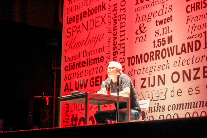 Stijn Meuris: Tirade 2.017 @ Depot Leuven, foto 1, foto's door Hilde  Hermans - FrontView Magazine