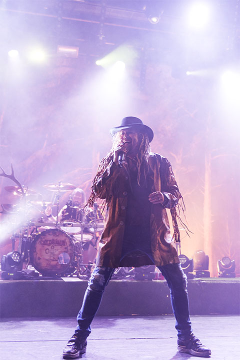 Korpiklaani @ Trix, picture 16, photographed by Jef Peeters - FrontView Magazine