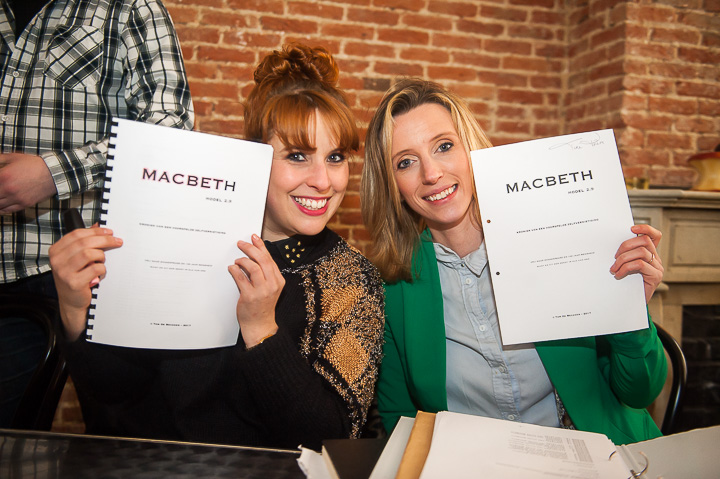 Eerste lezing Macbeth - model 2.9 @ Theater Het klokhuis, foto 21, foto's door Goele Bormans - FrontView Magazine