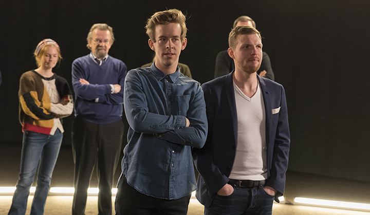 Opname trailer musical 40-45 @ Studio100, picture 5, photographed by dirk janssens - FrontView Magazine