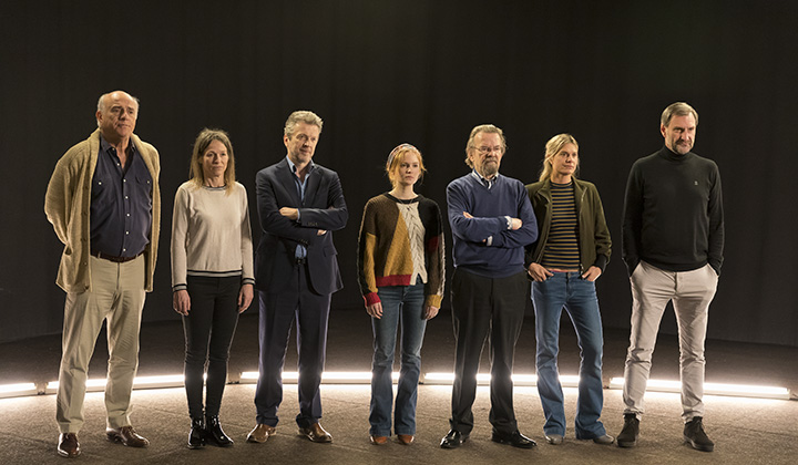 Opname trailer musical 40-45 @ Studio100, picture 6, photographed by dirk janssens - FrontView Magazine
