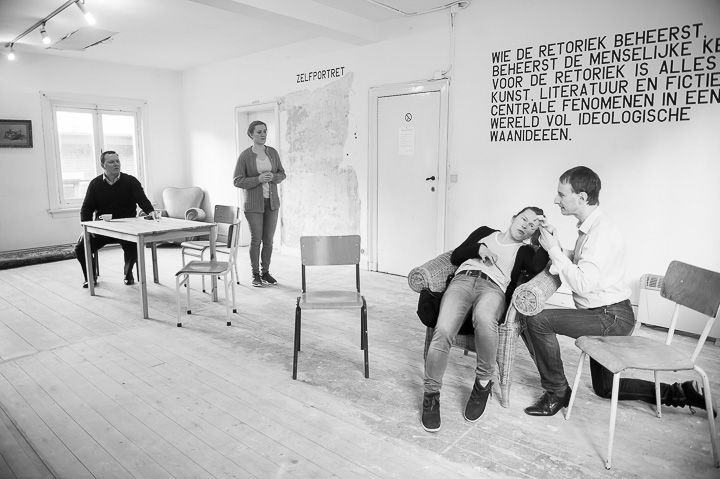 Repetitie Duivelsengel @ Theater Het Klokhuis, picture 14, photographed by Goele Bormans - FrontView Magazine